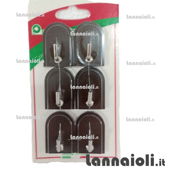 GANCI ADESIV.PZ.6 ASSORT. 